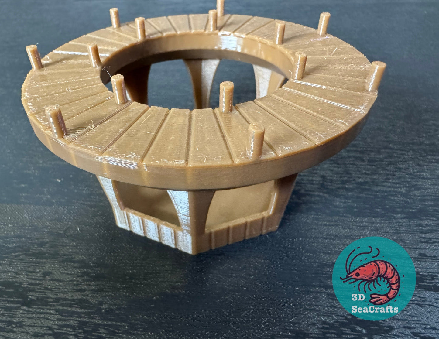 Gazebo Dock Shrimp Feeder