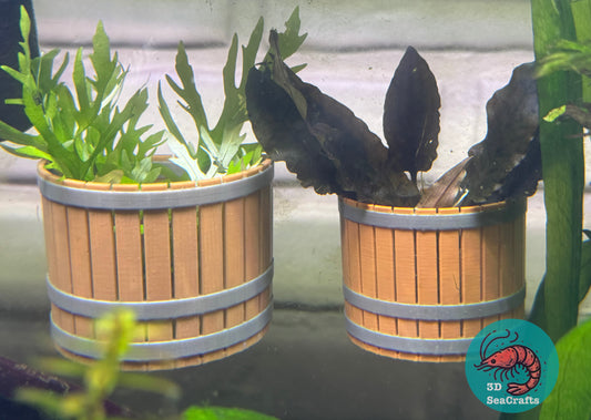 Barrel Suction Garden Planter