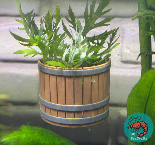 Barrel Suction Garden Planter